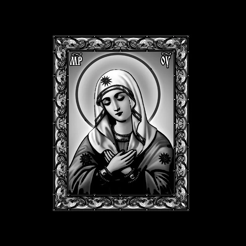 Икона гравировка 01 | Иконы для гравировки | Гранит Центр