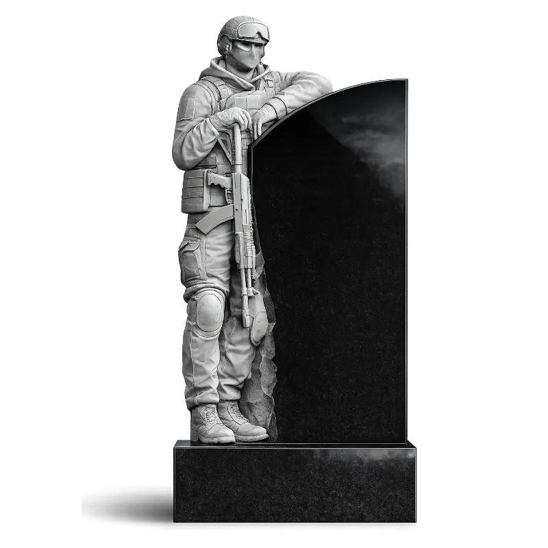 Памятник военной тематики (арт: vn-04) | Памятники военным СВО | Гранит Центр